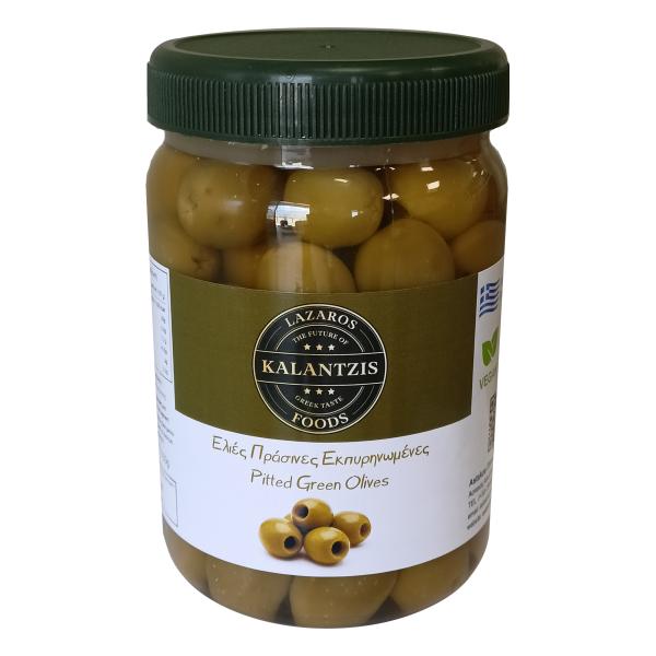 Lazaros Kalantzis Foods - Pitted Green Olives PET 360g