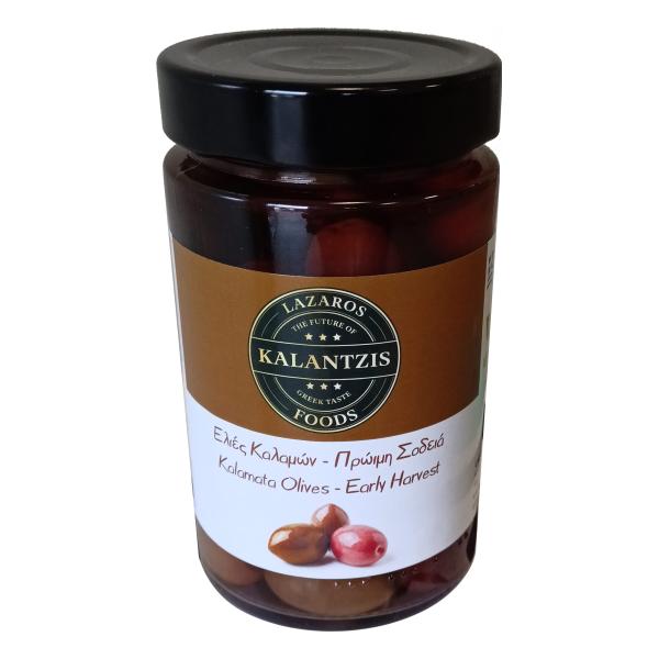 Lazaros Kalantzis Foods - Kalamata Olives Early Harvest Glass 165g