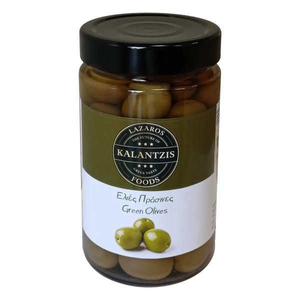 Lazaros Kalantzis Foods - Green Olives Glass 165g