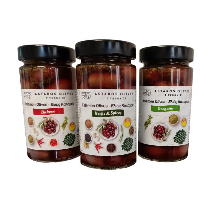 Olives in Glass Jars