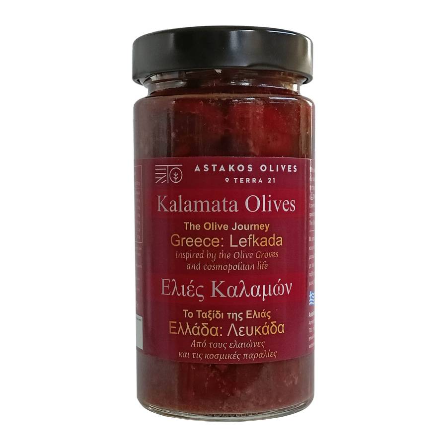 Kalamata Olives - Lefkada Glass 363g