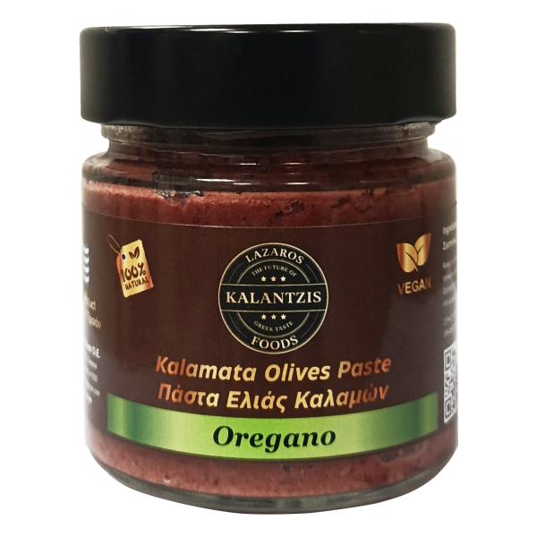 Lazaros Kalantzis Foods - Kalamata Olives Paste Oregano 200g