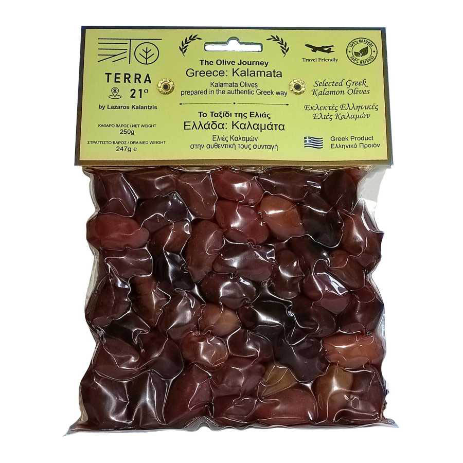 Kalamata Olives - Kalamata Vacuum 250g