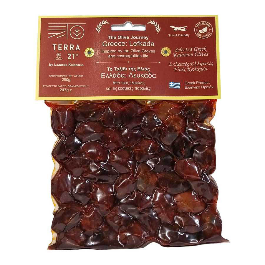 Kalamata Olives - Lefkada Vacuum 250g